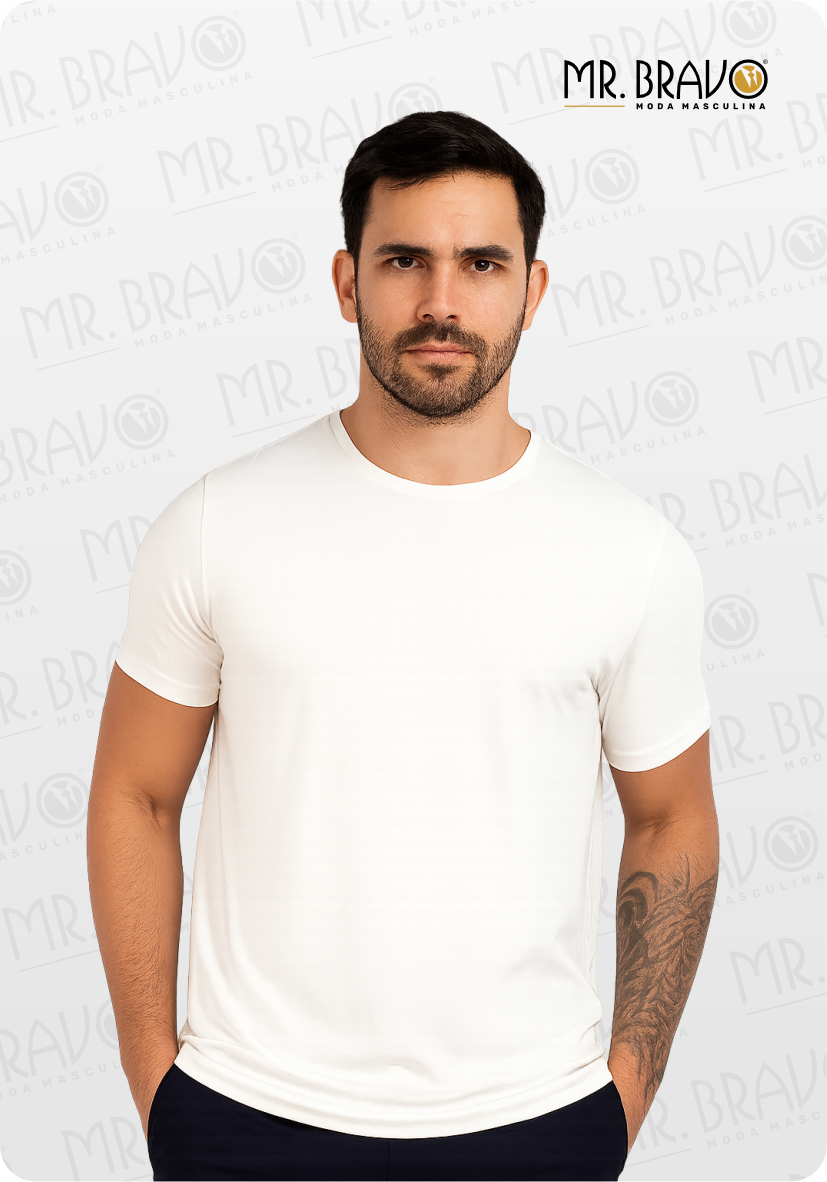 Camiseta Premium Algodão Egípcio