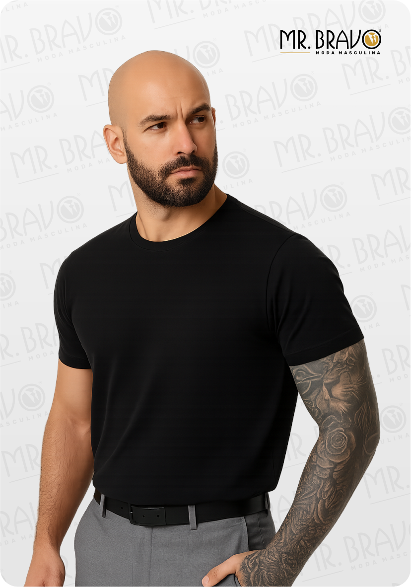 Camiseta Premium Algodão Egípcio