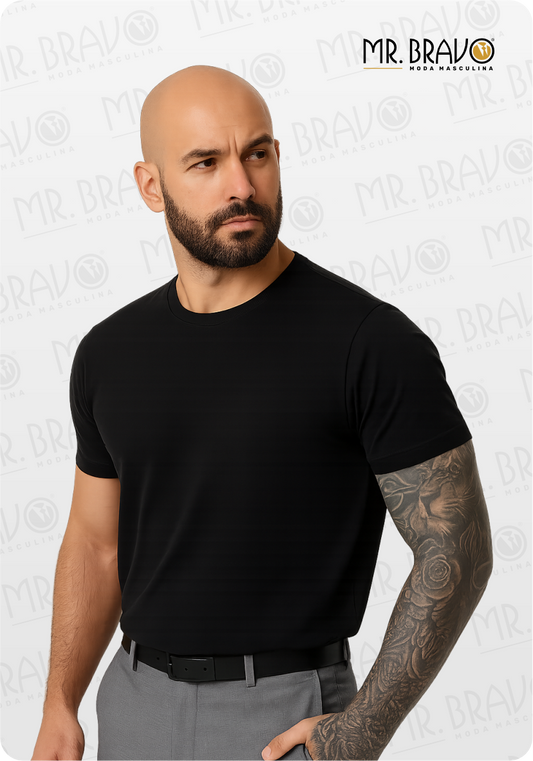 Camiseta Premium Algodão Egípcio